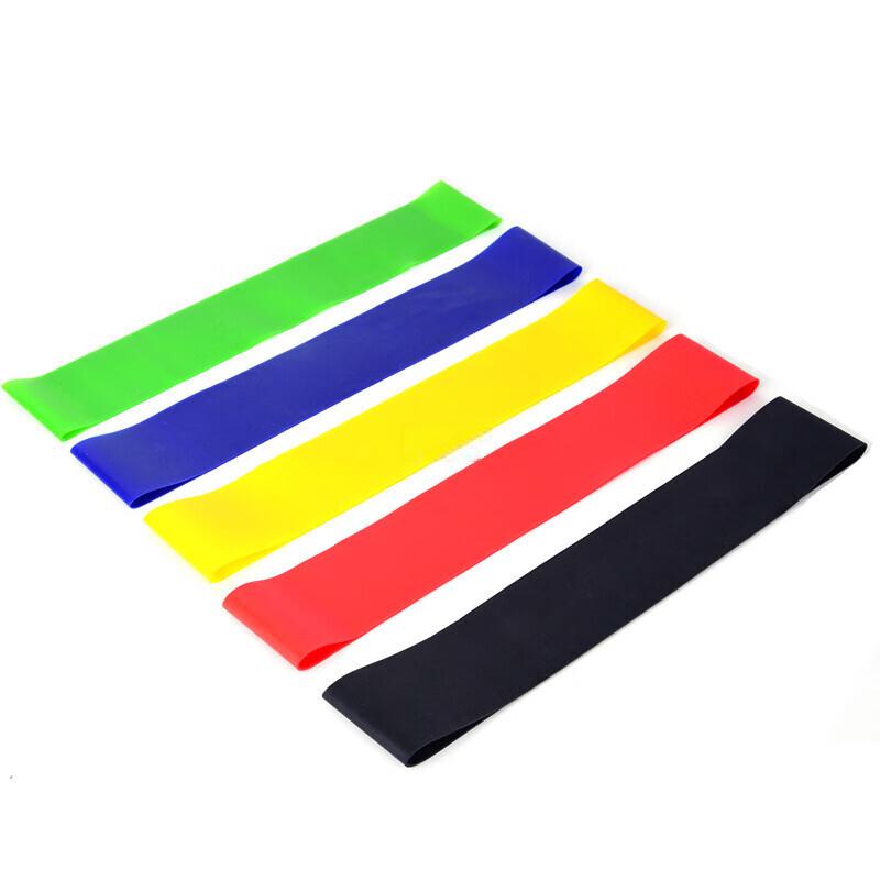 Yoga Resistance Loop Bands 5-Pack