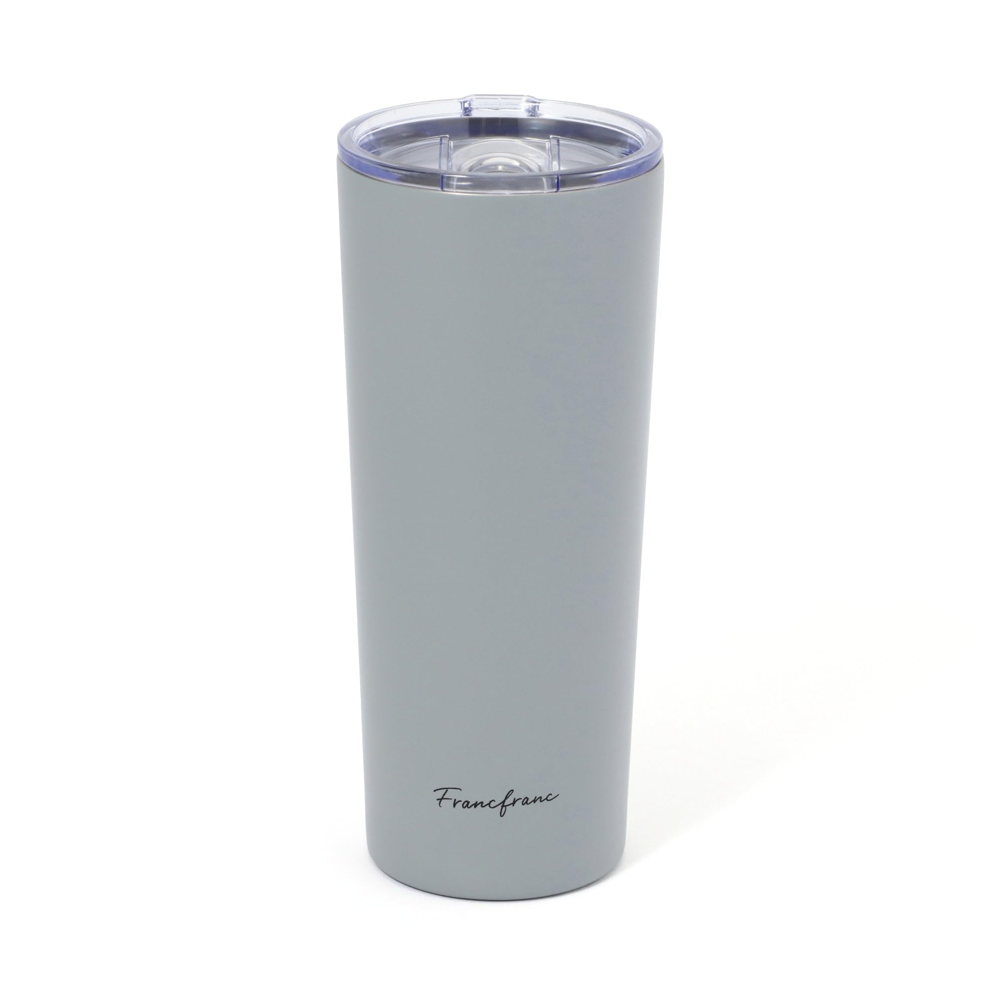 

Francfranc Stainless Steel Tumbler with Lid 650ml [All 4 Colors]- Vacuum Insulated Mug for Hot & Cold Drinks, Office, Gift Idea серый