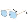 New Style Rimless Sunglasses For Men Square Shape Chain Leg Outdoor Sun Glasses Travelling Hiking Female Sun Glass