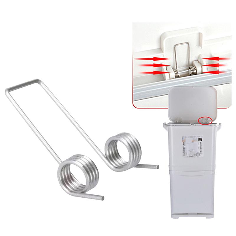Universal 1mm Double Torsion Spring, Garbage Can Flip-top Lid Repair Parts, Hand-operated Compress Storage Bucket Accessories