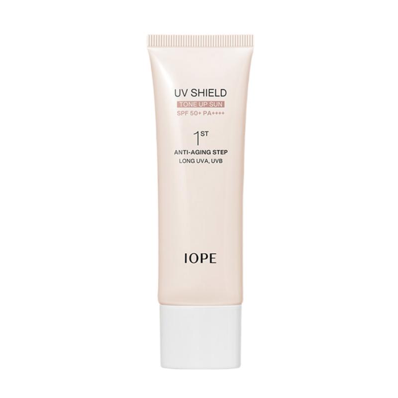 

[IOPE] UV Shield Tone-Up Sun Protector 50ml (SPF50+ PA++++) - Professional Skin Protective & Brightening Recharge