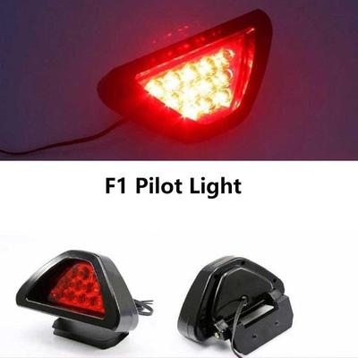 Triangle Brake Light Led Navigation Light Universal Triangle Light Flashing Flash Fit Rear Bumper Anti Rear End Collision Light