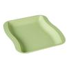 Plates Square Dessert Shape Twist Wave Dinner Serving Plates Restaurant Kitchen