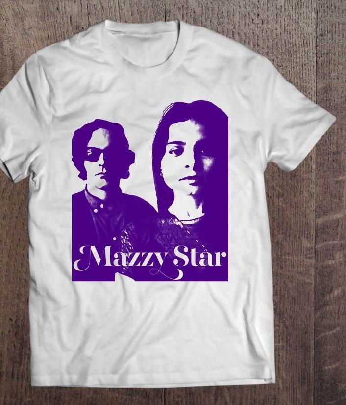 Vintage Mazzy Star Band Members Cotton White S-4XL Men Women Shirt PP103
