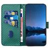 YX0070 For Infinix Hot 50 5G Wallet Case Carbon Fiber Texture Leather Cell Accessories Phone Cover