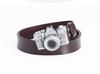 Men's Punk Leather Belt - Artistic Style Cowhide Camera Personality
