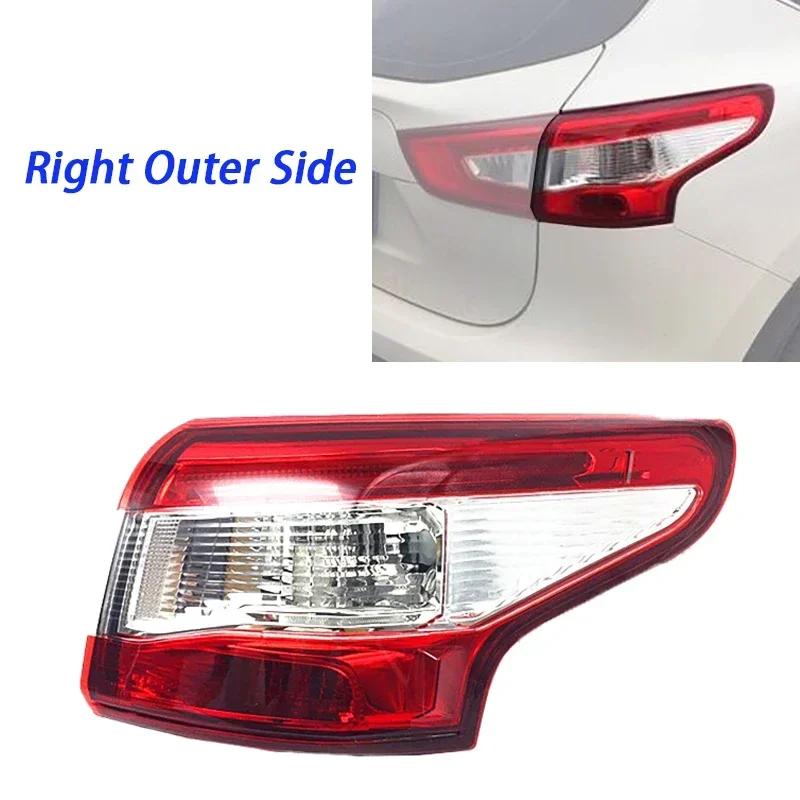 1pc Car Tail Light Rear Brake Turn Signal Light for Nissan Qashqai MK2 J11 2014-2016 (without Bulbs)