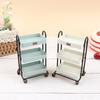 Doll House Home Furnishings Mini Kitchen Rack Movable Electrical Rack