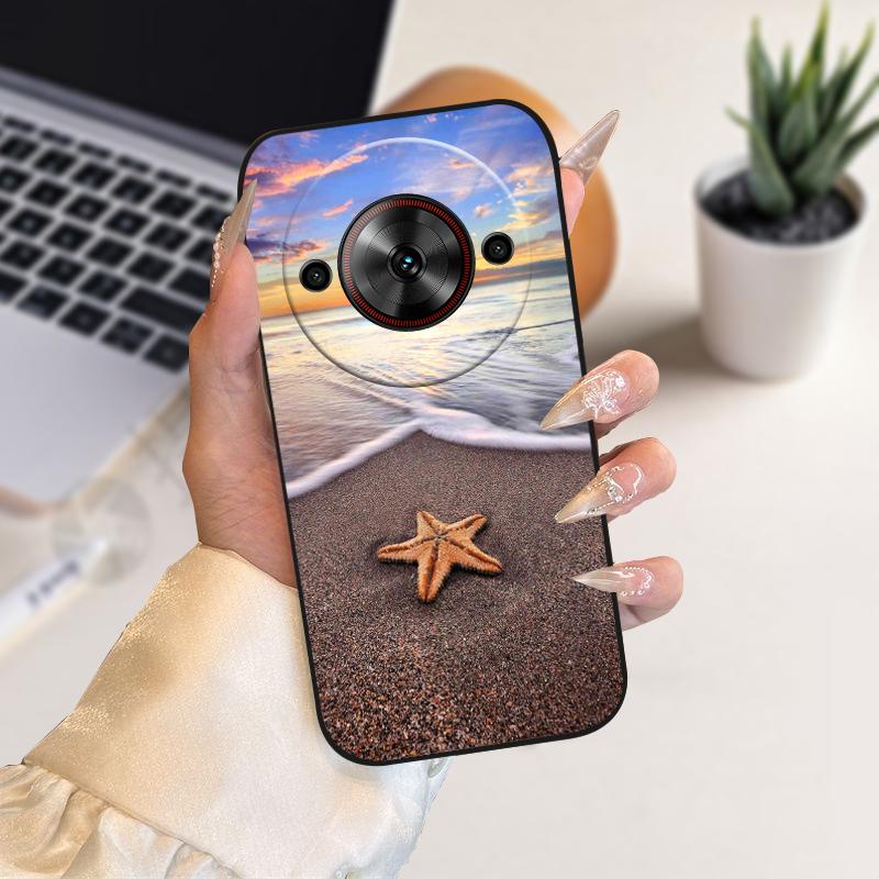 For ZTE Blade A75 5G Case V60 Smart TPU Soft Silicone Cool Phone Cover For ZTE Blade A75 4G Waterproof Bumper Fundas Phone Bags