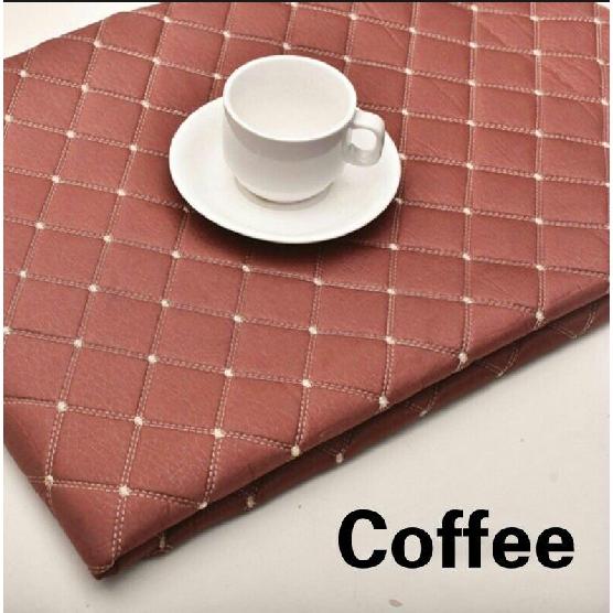 100*140cm Vyšívaná kostkovaná látka Houba Interiér auta Střešní látka Polštář autosedačky Pohovka Plachta Materiál