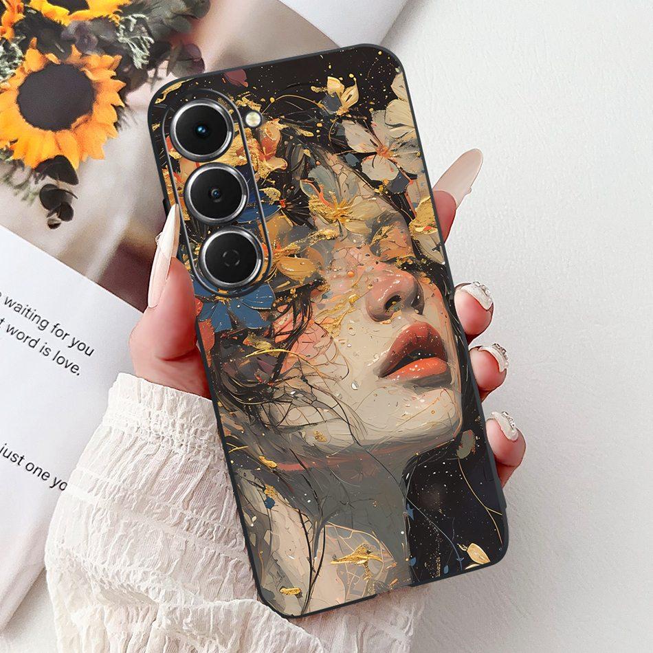 For Tecno Spark 40 Pro / 40 Pro+ Cool Dragon Tiger Painted Phone Case For Tecno Spark 40Pro Plus KM6 KM7 Soft Silicone TPU Cases