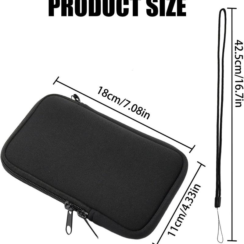 Mens Women Universal Shoulder Strap Neoprene Zipper Mobile Phone Bag Case For iPhone Samsung Xiaomi Smart phone Shockproof Pouch