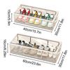 1 Stück PVC Schuhkorb Bettboden Schuhaufbewahrungsbox Schuhkarton Staubdicht Transparent Einzel-Fenster Organizer Faltbar