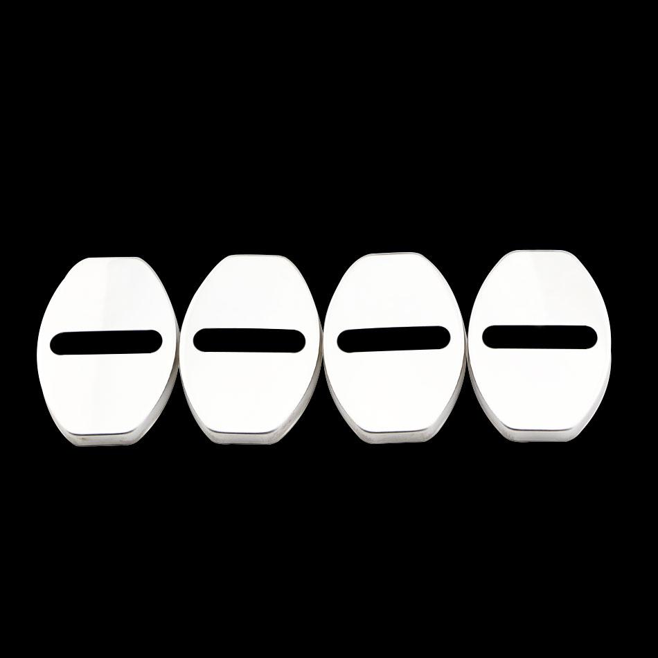4 Stücke Edelstahl Türschloss Abdeckung Trim für Volkswagen VW GOLF 5 6 7 Tiguan POLO CC Passat B5 B6 neue Jetta Magotan