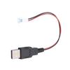 Kabel USB męski do złącza XH2.54 2-pinowy, 2-żyłowy kabel zasilający do zasilania i transmisji sygnału w projektach DIY