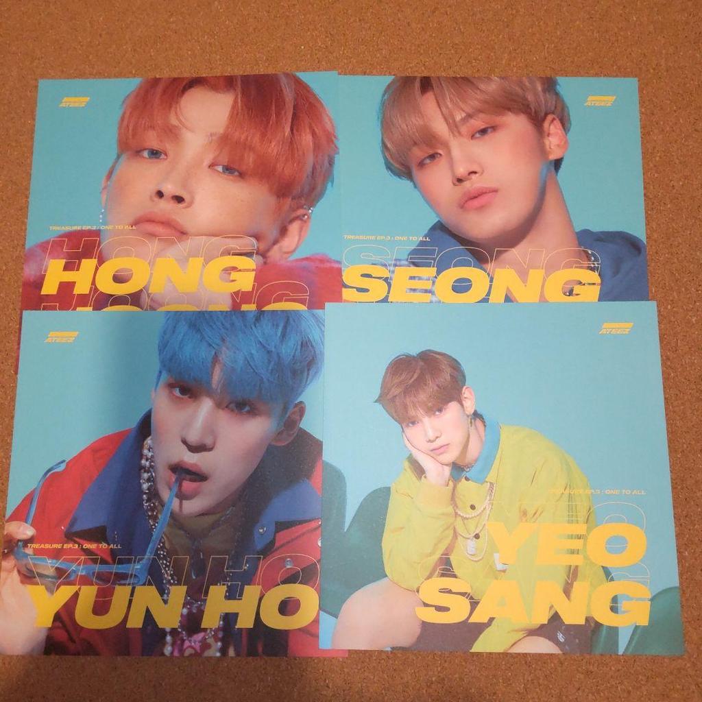 [USED] ATEEZ Sun TREASURE EP.3 illusion with Japan exclusive