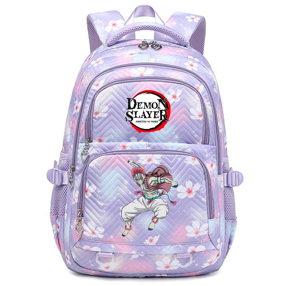 Anime Demon Slayer Printed Backpack Schoolbag Student Teenager Bookbag for Boy Girl Backpack Large Capacity Waterproof Travel Bag Mochila Rucksack