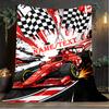 1PC Custom Name Car Art Outdooor Flannel Blankets Throw Blanket All-Season Throw Gift Bedspread for Couch, Bed, Camping Holiday Birthda