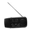 Solar Hand Crank Radio 2000mAh Battery AM FM WB Emergency Weather Radio with LED Flashlight for Outdoor Camping Hiking