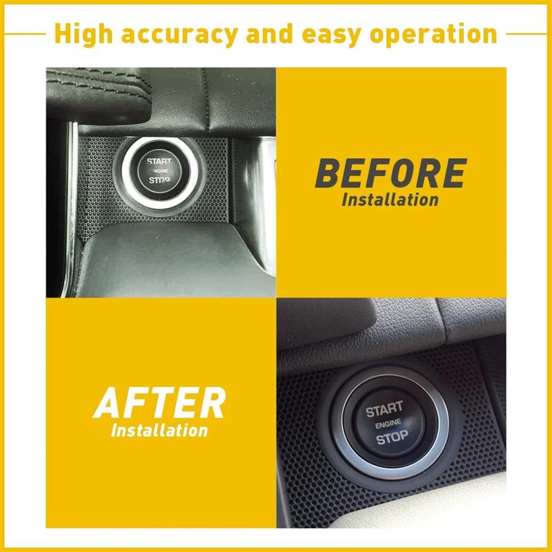 Car Ignition Stop Start Button Switch For Land Rover Range Rover 2013 2014 2015 2016 2017 218 2019 Lr094038 Accessories 4-Pin