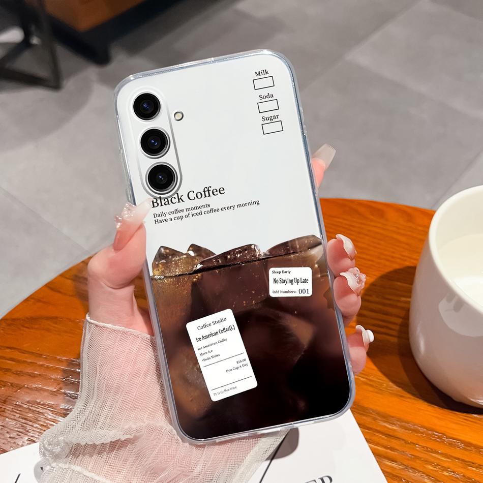 For Samsung Galaxy S24 Plus Ultra Phone Case Creative Soft TPU Silicone Clear Anti Drop Special Back Cover For Samsung S 24 Capa