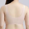 Front-hook Large Size Ultra-thin Breastfeeding Bra with Gathered Breasts and Breathable and Comfortable Wire-free Bra