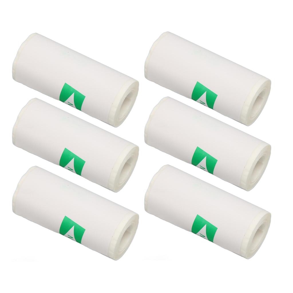 20Pcs Self Adhesive Printer Paper Thermal Printer Paper Refill Label Printer Sticker Paper Roll for