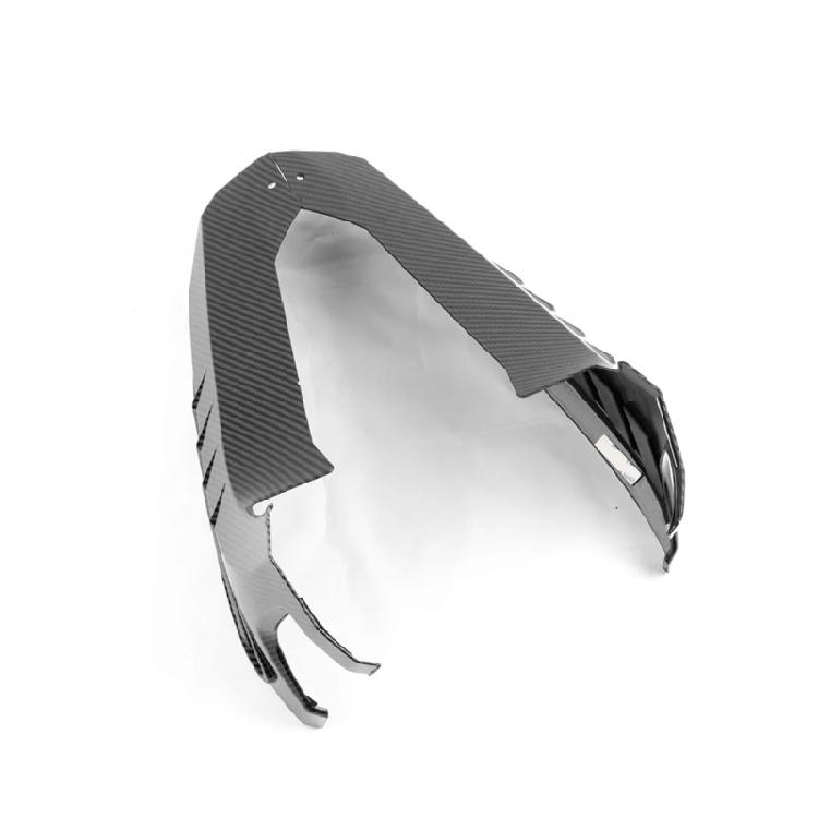 Motorrad Frontblinkerabdeckung Karbonfaser-Look Abdeckung ABS-Material Optimierte Sichtbarkeitsdesigns für NMAX155