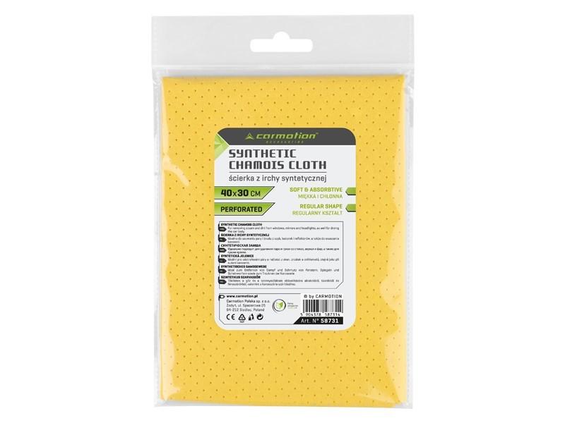 Synthetic chamois cloth, 40x30 cm
