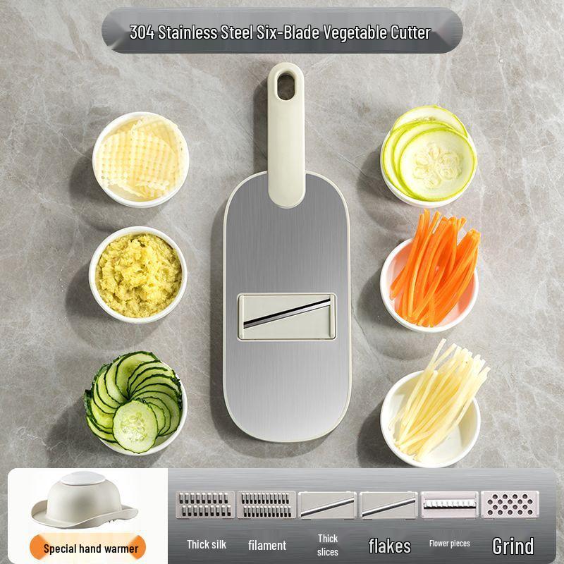 Zaiyou Multifunctional Vegetable & Potato Cutter: Home Coarse Shred, Slice, Grate.