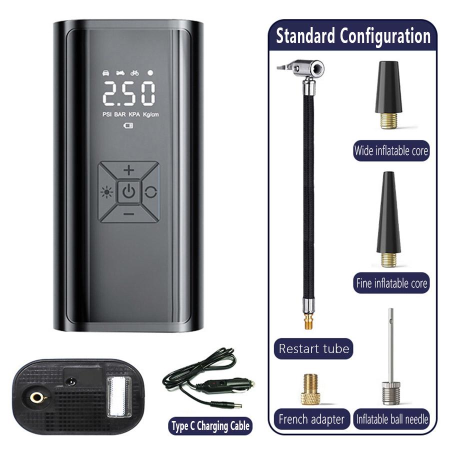 Adaptador de Gato para Elevar para Tesla Model 3 Y S X Kit de Herramientas de Reparación de Neumáticos para Pinchazos de Emergencia con Bomba Infladora de Aire