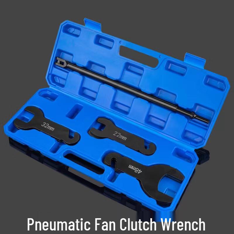 Universal Pneumatic Fan Clutch Wrench Tool CN plug (adapter included)