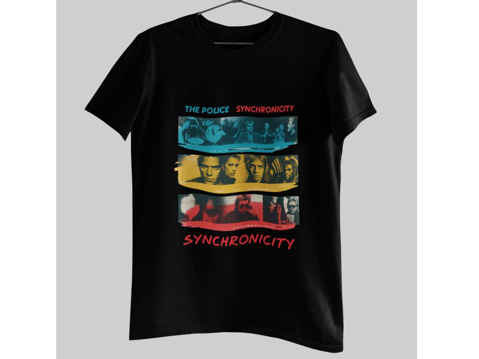 Retro Color Stripe Shirt Vintage Abstract Graphic Tee 80s Inspired Design S