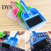 Dustpan Brush Mini Plastic Soft Portable Hand Cleaning Sweeper Keyboard Cleaner for Desk