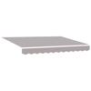 Auvent Rétractable Automatique vidaXL Gris 350x250 cm 3330386