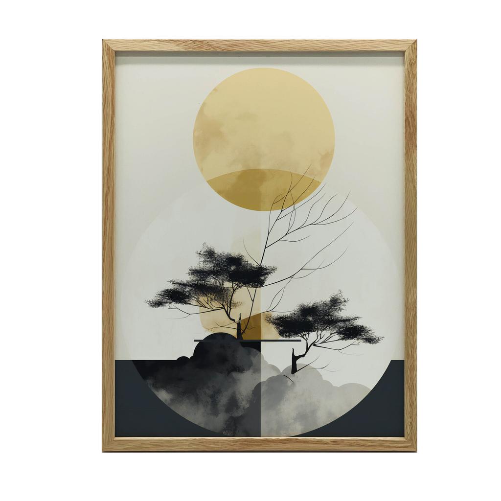 Harmonia Natury Harmonia Natury, 50X70 Cm, Rama Aluminiowa Czarna, Papier Matowy 230 Gsm