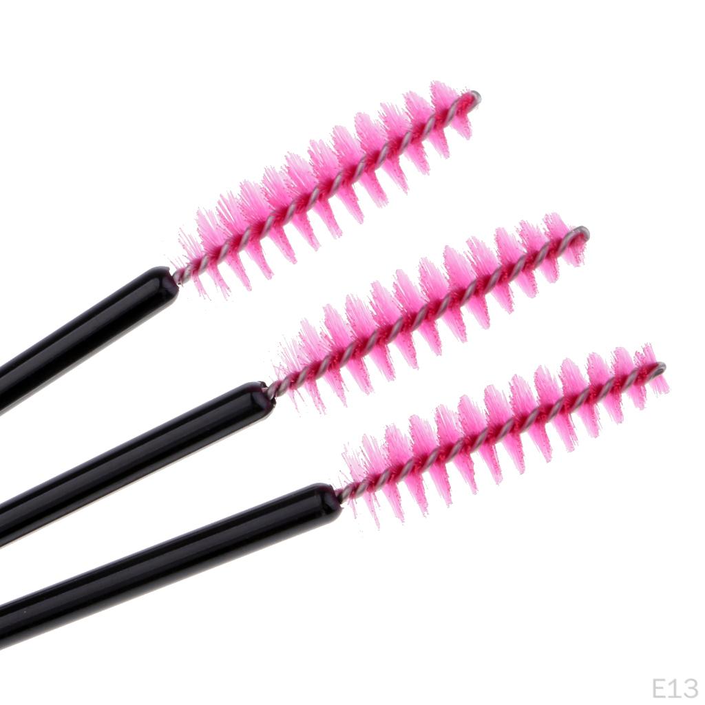 50 Stück Einweg-Mascara-Bürsten Stäbe Werkzeuge