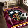 Football Cavaliers Logo Rug Office Carpet Non-Slip Mat, Chair Rug Floor Covering for Gaming, Bedroom, Living Room , Home Decor Christmas Gift