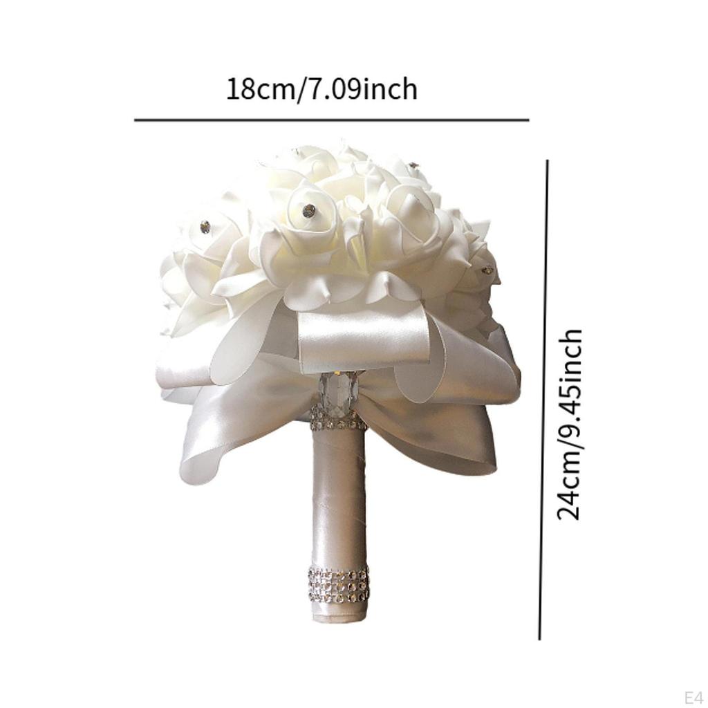 Artificial Flower Arrangement for Bride Wedding Bouquets Tossing Bouquet Events