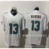 Miami Dolphins Retro NFL Football Jersey Jaylen Waddle 17 Legend 3rd Gen Cotton Mens Sports Fan Apparel