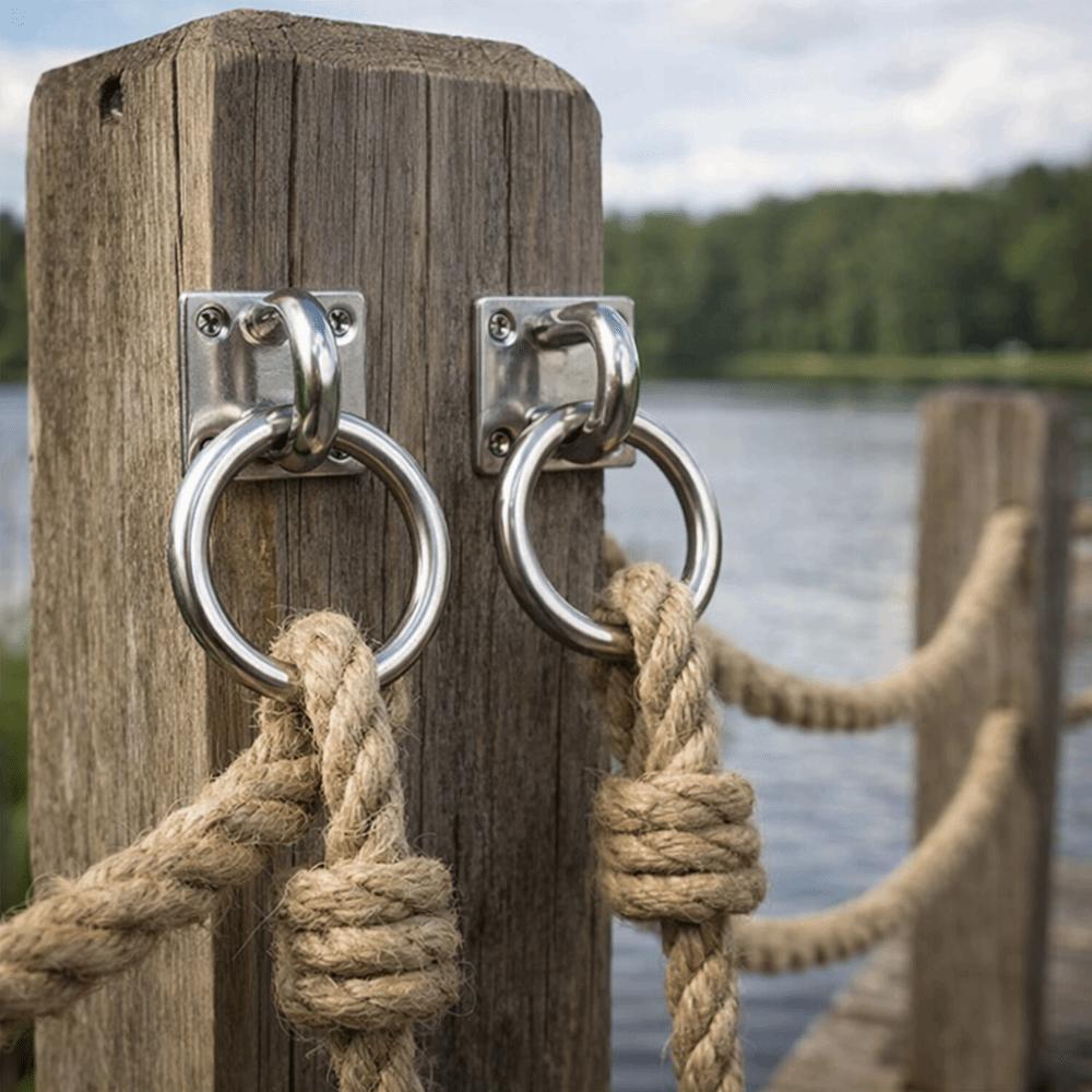 Wall Mounted Eye Hooks Anti-Corrosion Garden Shed Hooks Hardware Marine Hardware  Garden Shed