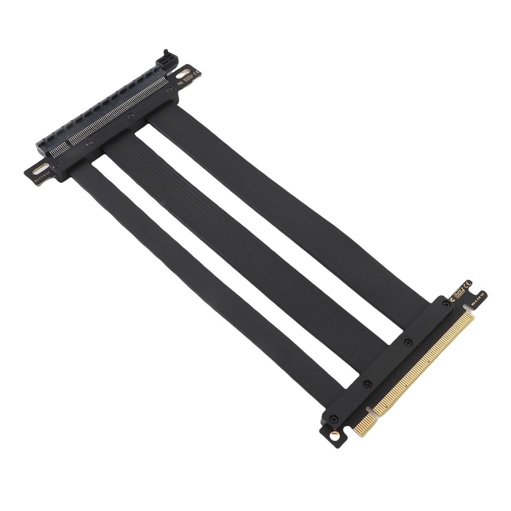 PCIE 4.0 X16 Riser Kabel Vysokorychlostní Flexibilní Prodlužovací Karta Rozšiřující Port 180 Stupňový Adaptér GPU