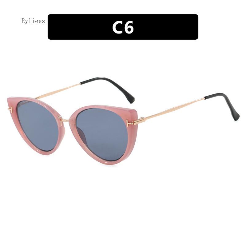 Fashionable and Trendy Cool Cat Eye Sunglasses with Multi Color Luxury, Lightweight Polarized UV Resistant Women's Sunglasses