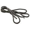Fire Rope Fiberglass Rope Seal Easy To Use Replacement Accessories Components Door Seal Fiberglass Log Burner 12mm Black Stove