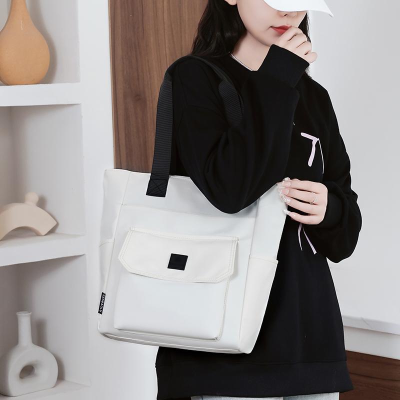 Damen Schultertasche Große Kapazität Tote Bag Nylon Handtasche