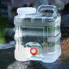 10L Outdoor Water Bucket Camping Bucket Water Storage with Faucet No Leakage Large Capacity for Camping Cooking Hiking