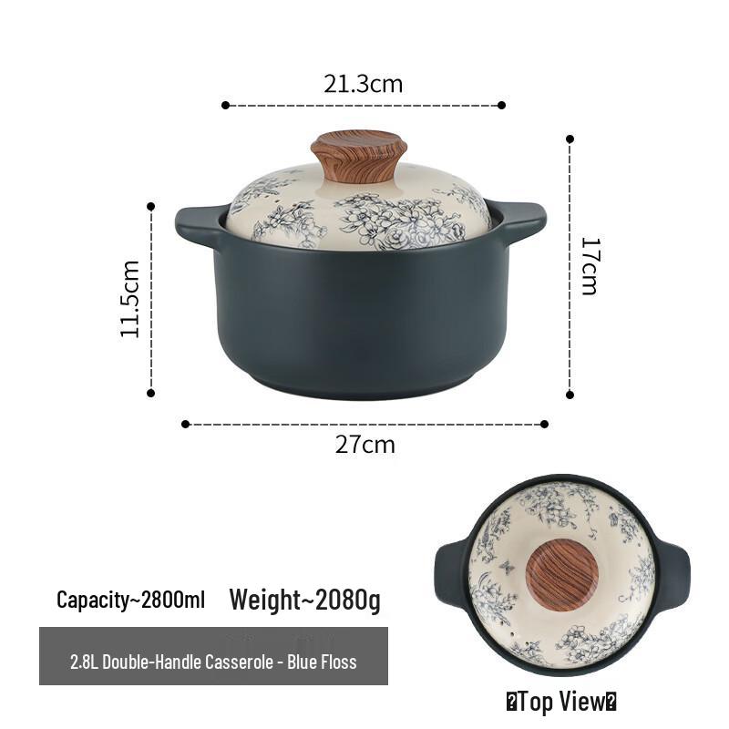 ZMR Ceramic Casserole Pot