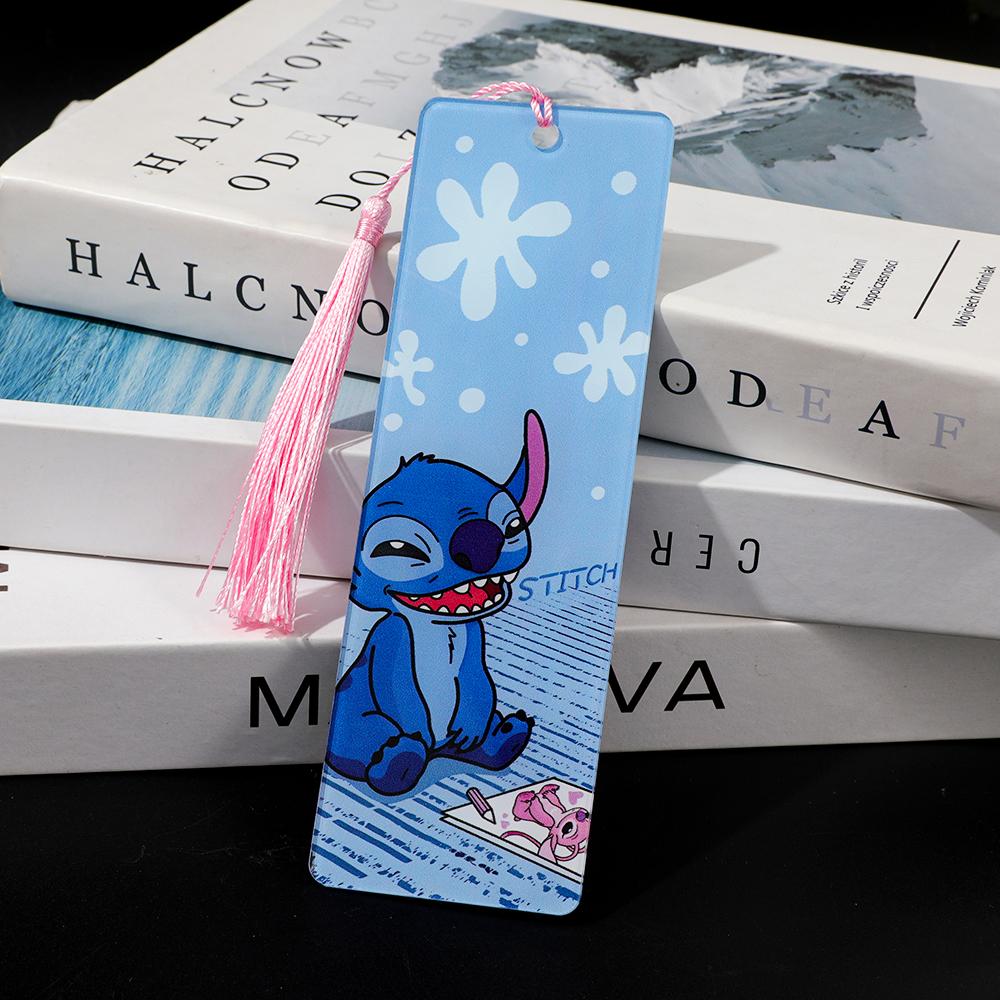 Disney S Lilo Stitch BookmarkFeaturing A TasselA Cartoon Anime Style Accessory and Stationery Item Perfect for Students and Book Lovers