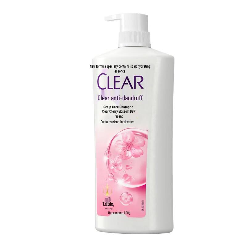 CLEAR Anti-Dandruff Cherry Blossom Refreshing Shampoo