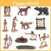Indians American Model Plastic Toy For Kids Learning Display Gift Decoration